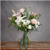 RAMO EN TONOS ROSAS Y BLANCOS