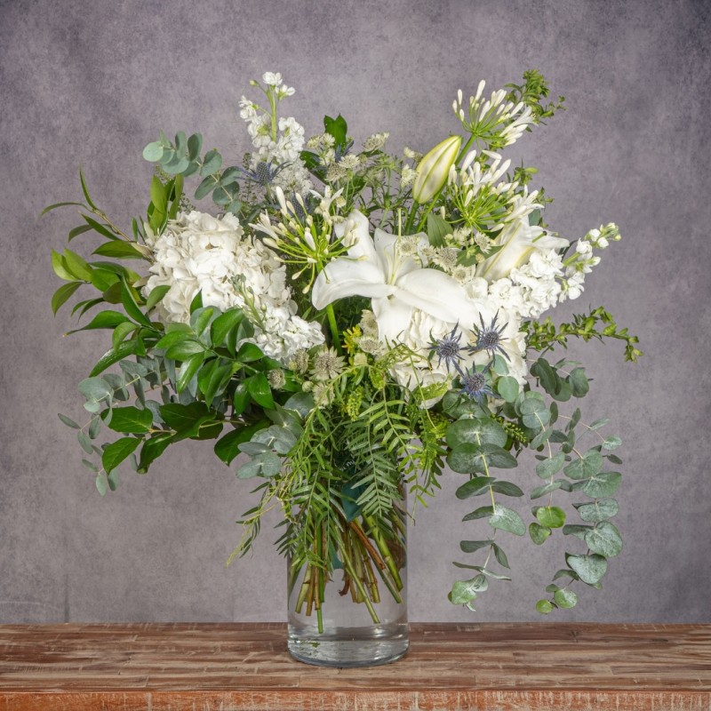 JARRÓN CON FLORES LAURA