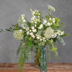 JARRÓN SILVESTRE TONOS BLANCOS